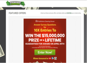 Scam website page 2